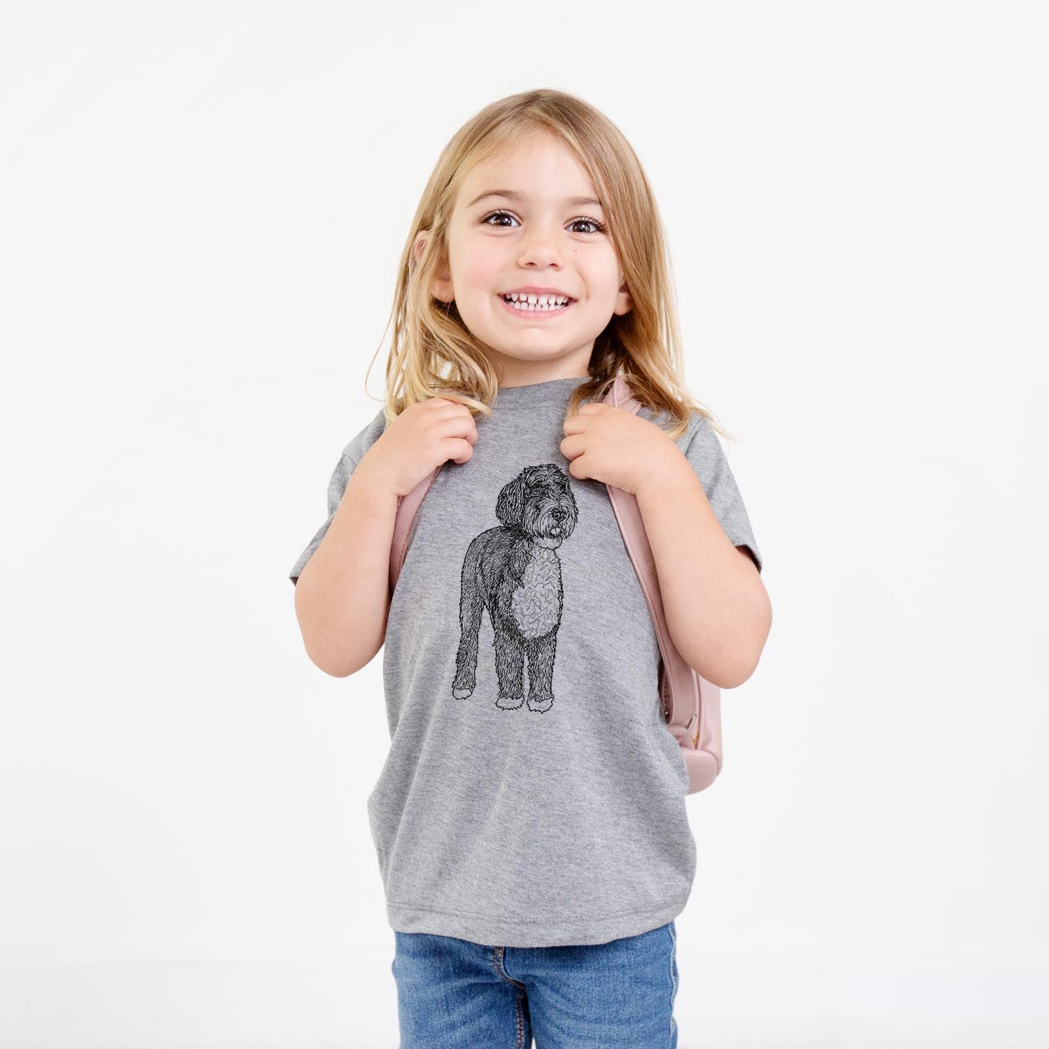 Doodled Finn the Bernedoodle - Kids/Youth/Toddler Shirt