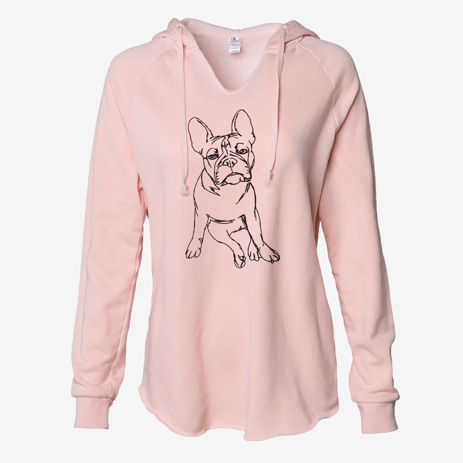 Doodled Frankenstein the French Bulldog - Cali Wave Hooded Sweatshirt