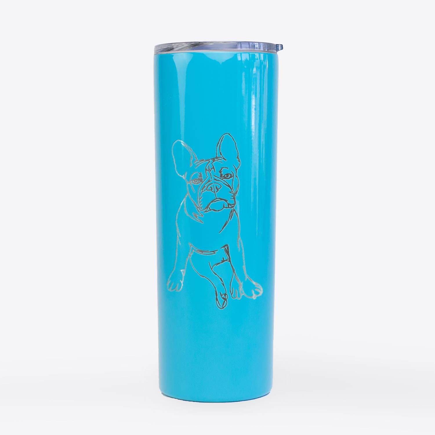 Doodled Frankenstein the French Bulldog - 20oz Skinny Tumbler