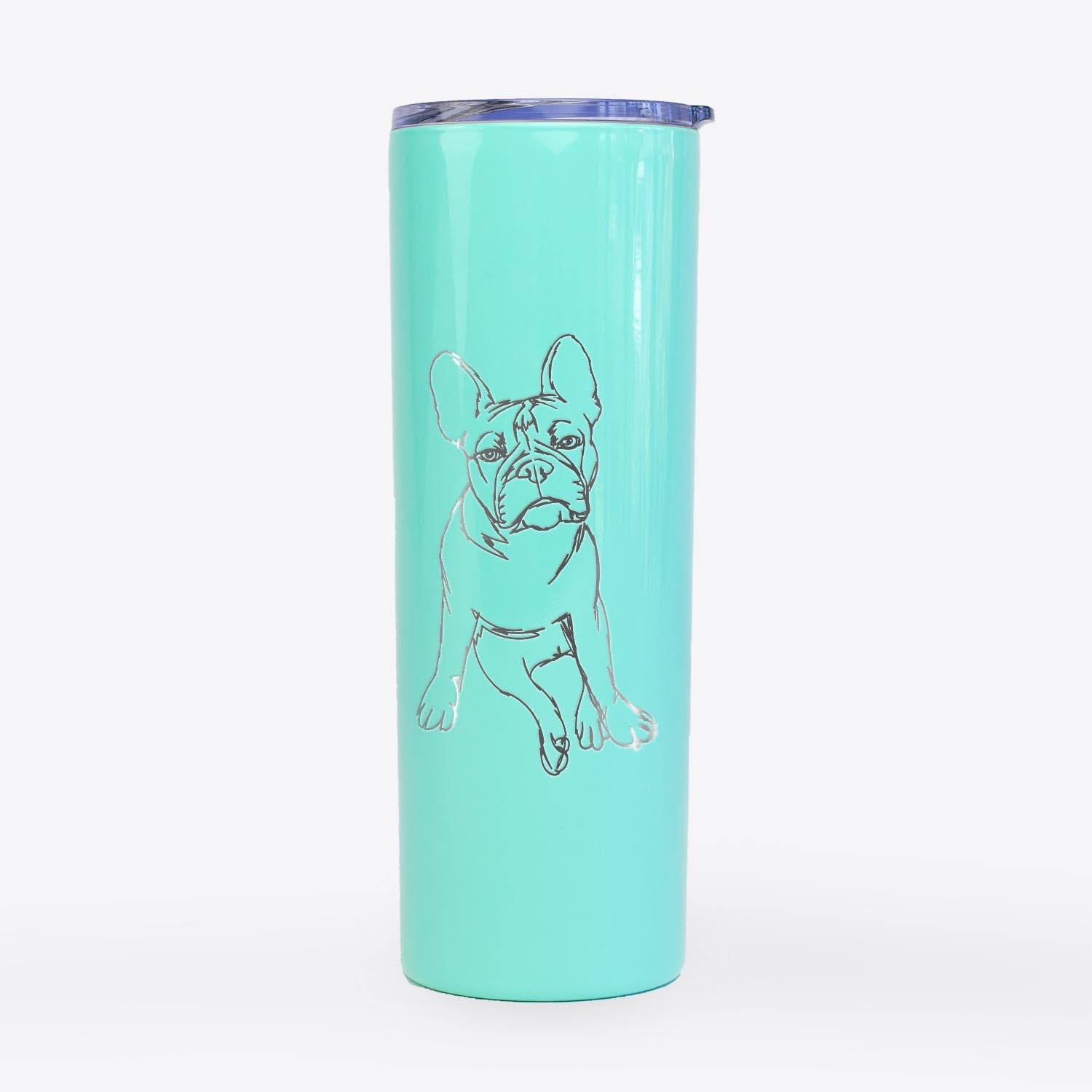 Doodled Frankenstein the French Bulldog - 20oz Skinny Tumbler