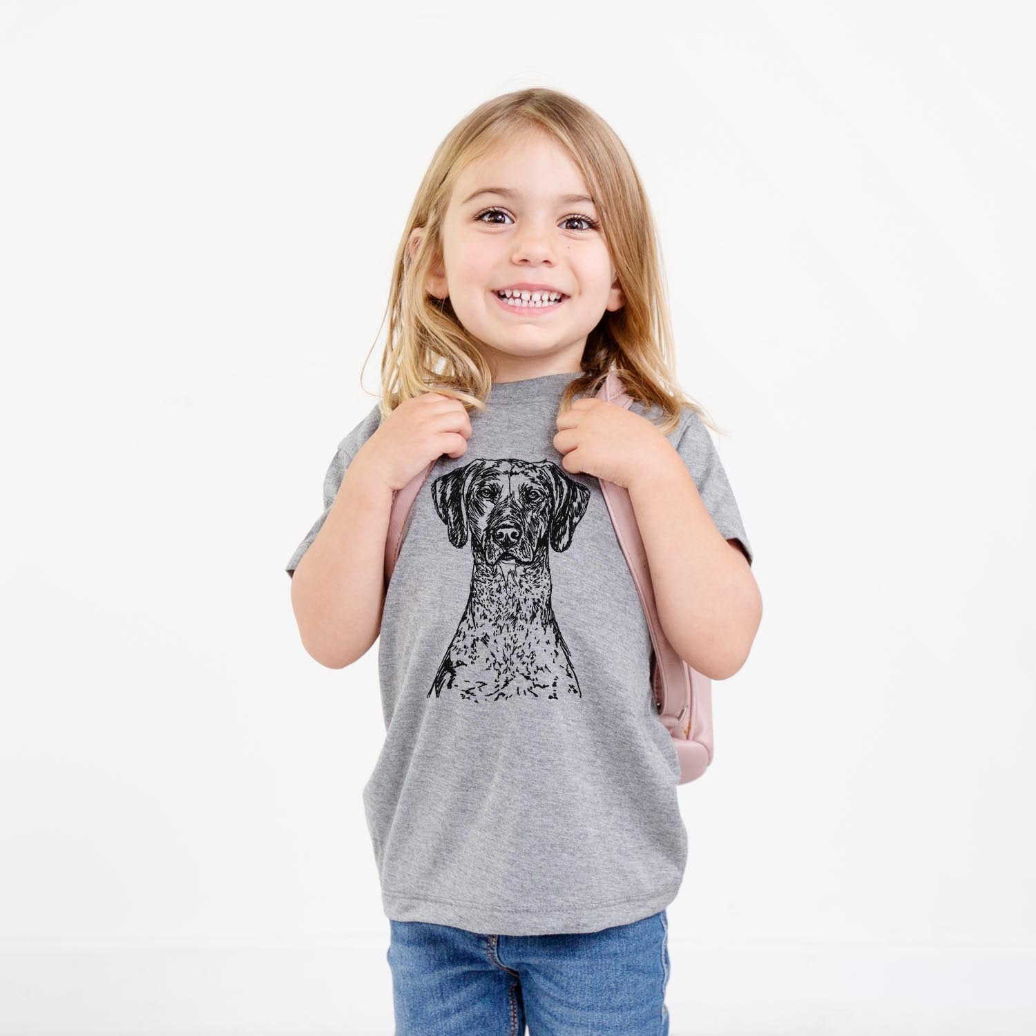 Doodled German Shorthaired Pointer - Kids/Youth/Toddler Shirt