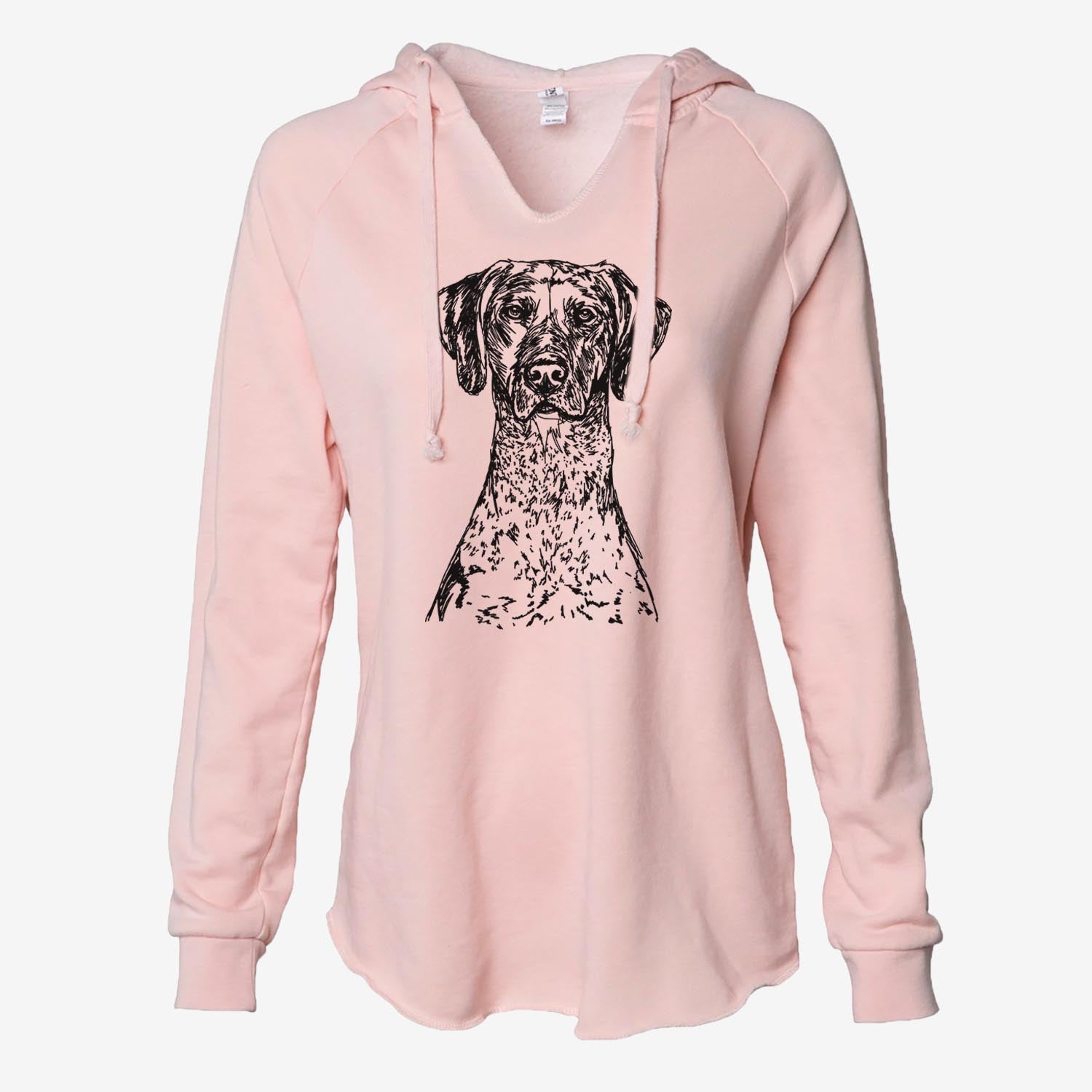 Doodled German Shorthaired Pointer - Cali Wave Hooded Sweatshirt