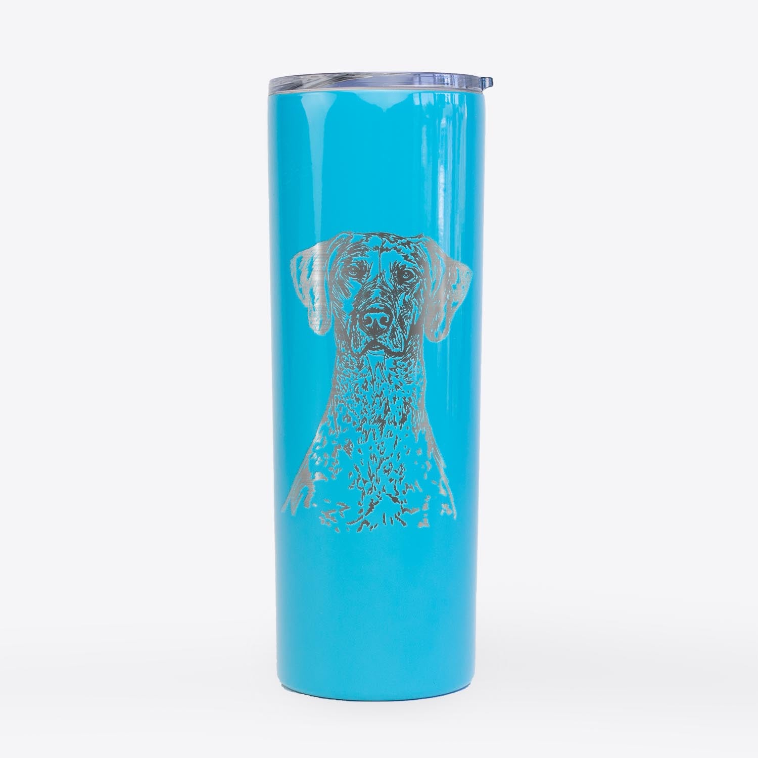 Doodled German Shorthaired Pointer - 20oz Skinny Tumbler