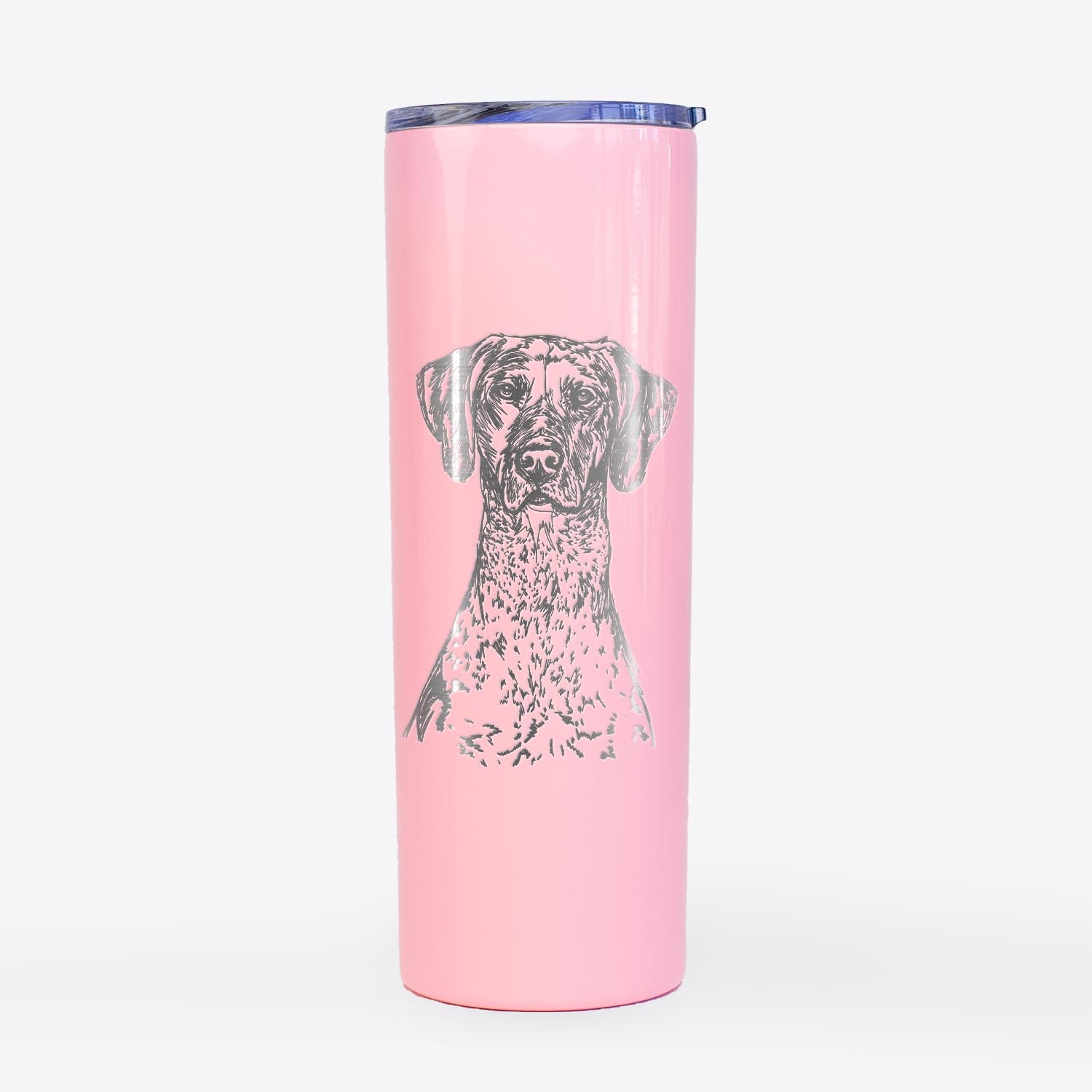 Doodled German Shorthaired Pointer - 20oz Skinny Tumbler