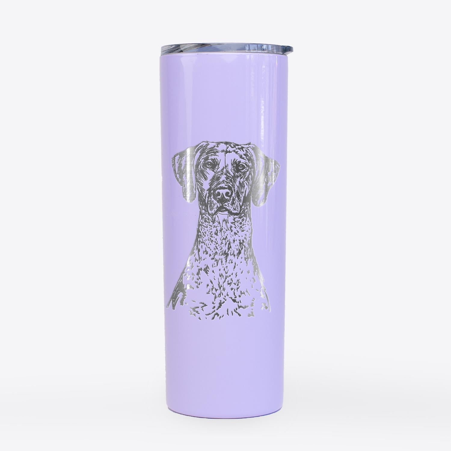 Doodled German Shorthaired Pointer - 20oz Skinny Tumbler