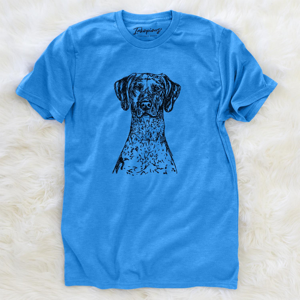 Doodled German Shorthaired Pointer - Unisex Crewneck