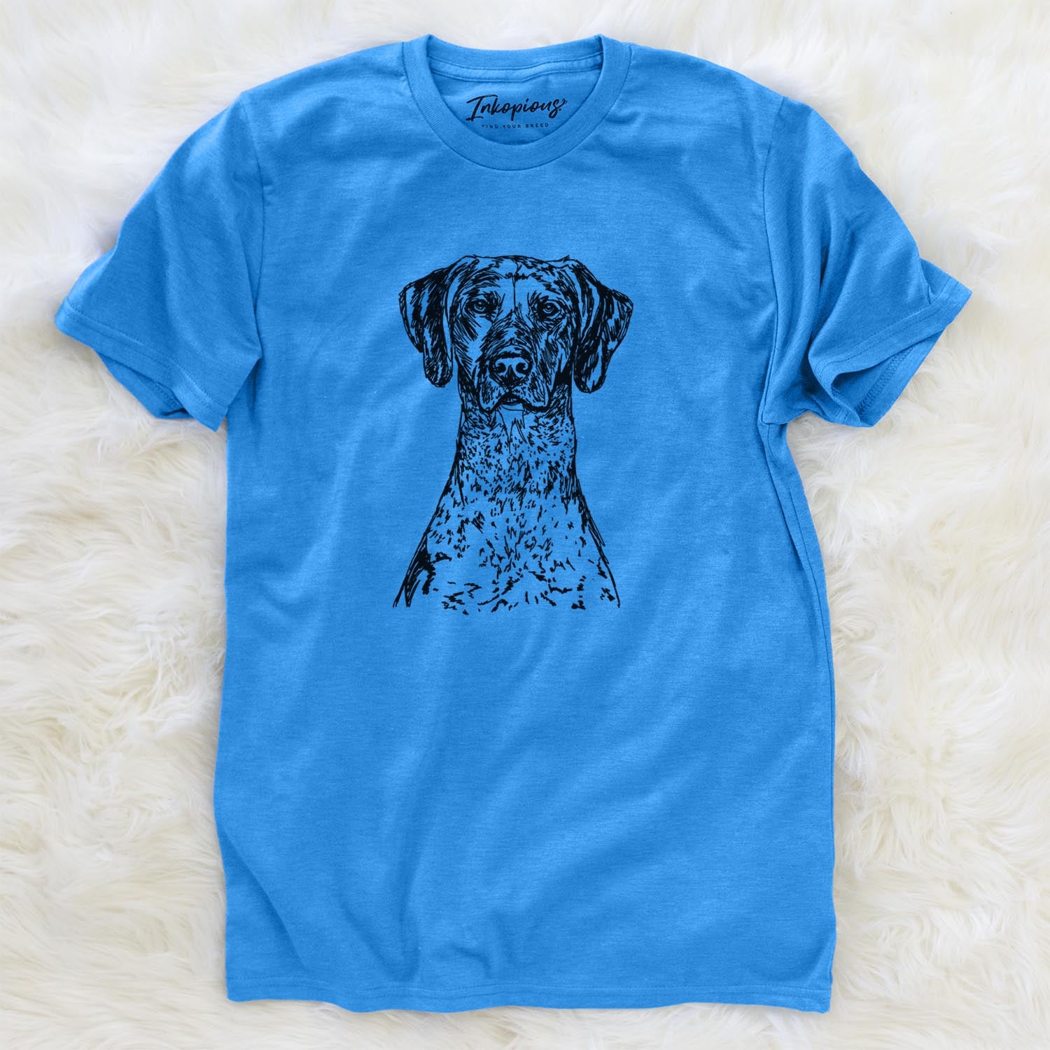 Doodled German Shorthaired Pointer - Unisex Crewneck