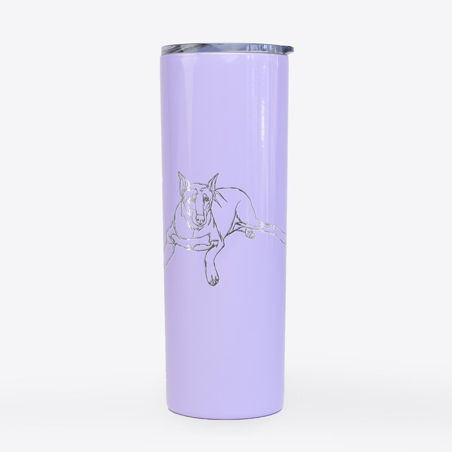 Doodled Ginger the Doberman Pinscher - 20oz Skinny Tumbler