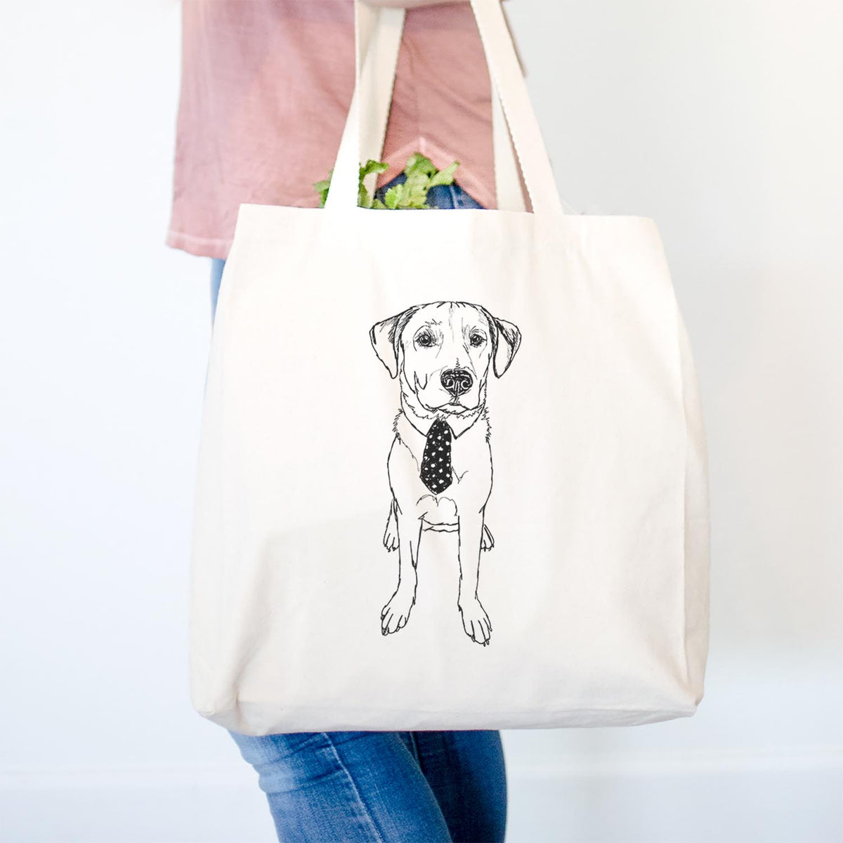 Doodled Goose the Lab Mix - Tote Bag