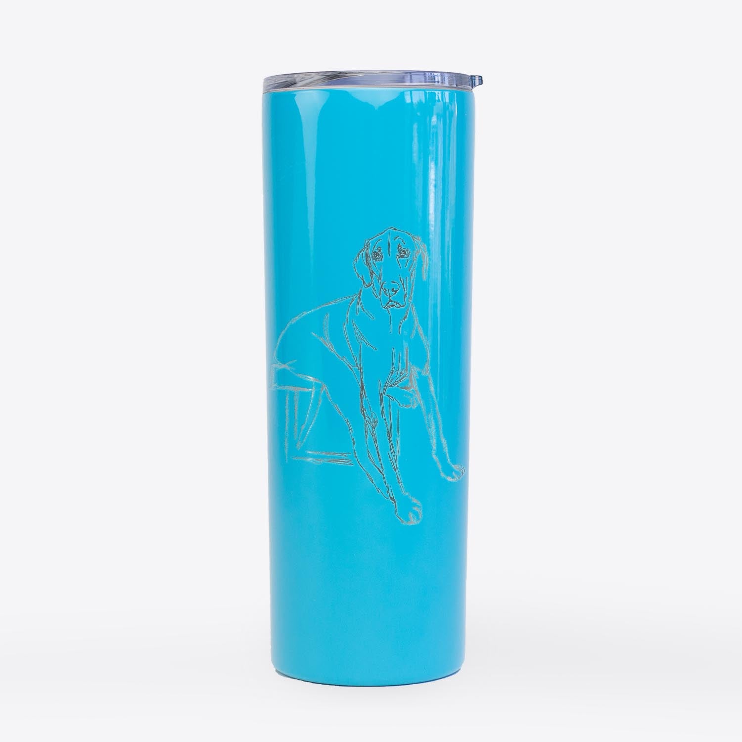 Doodled Gracie the Great Dane - 20oz Skinny Tumbler