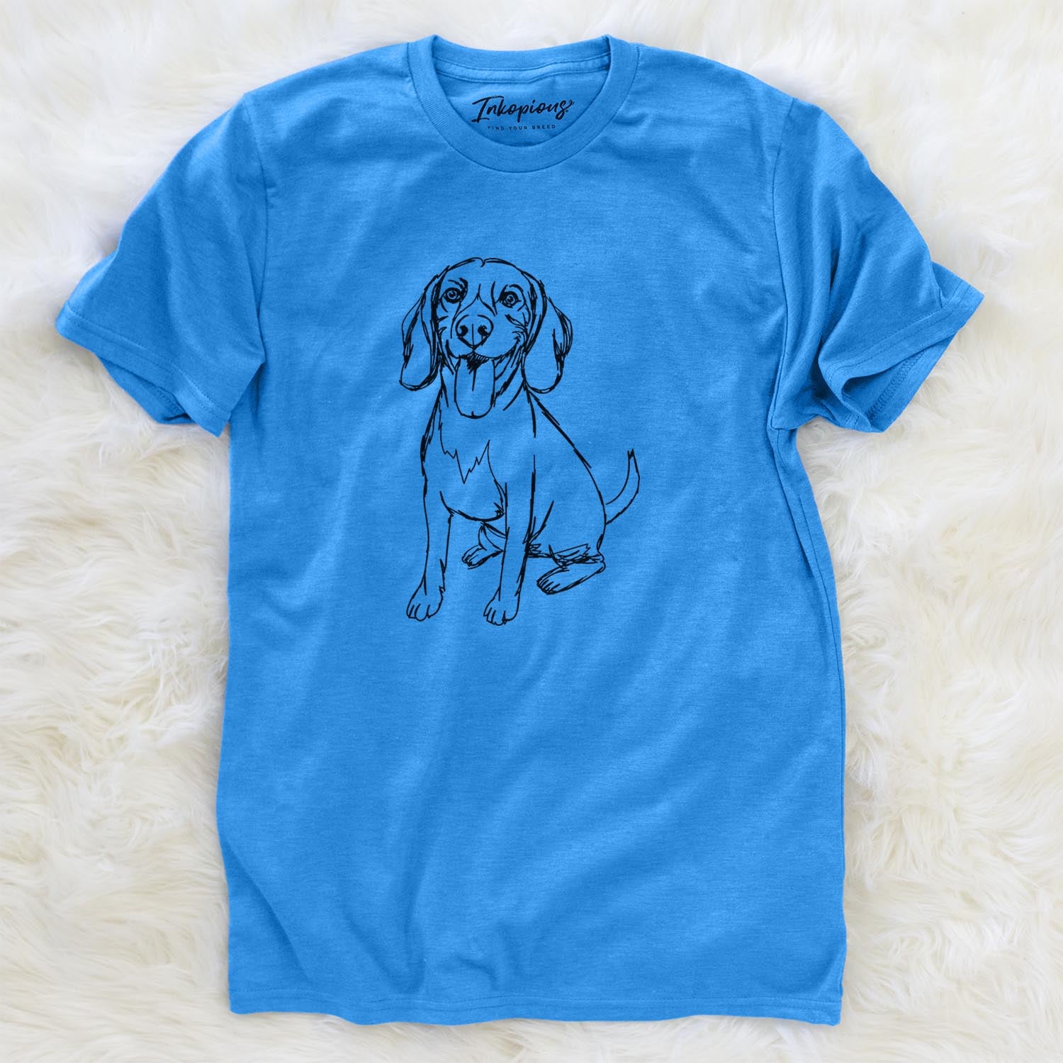 Doodled Halo the Beagle - Unisex Crewneck