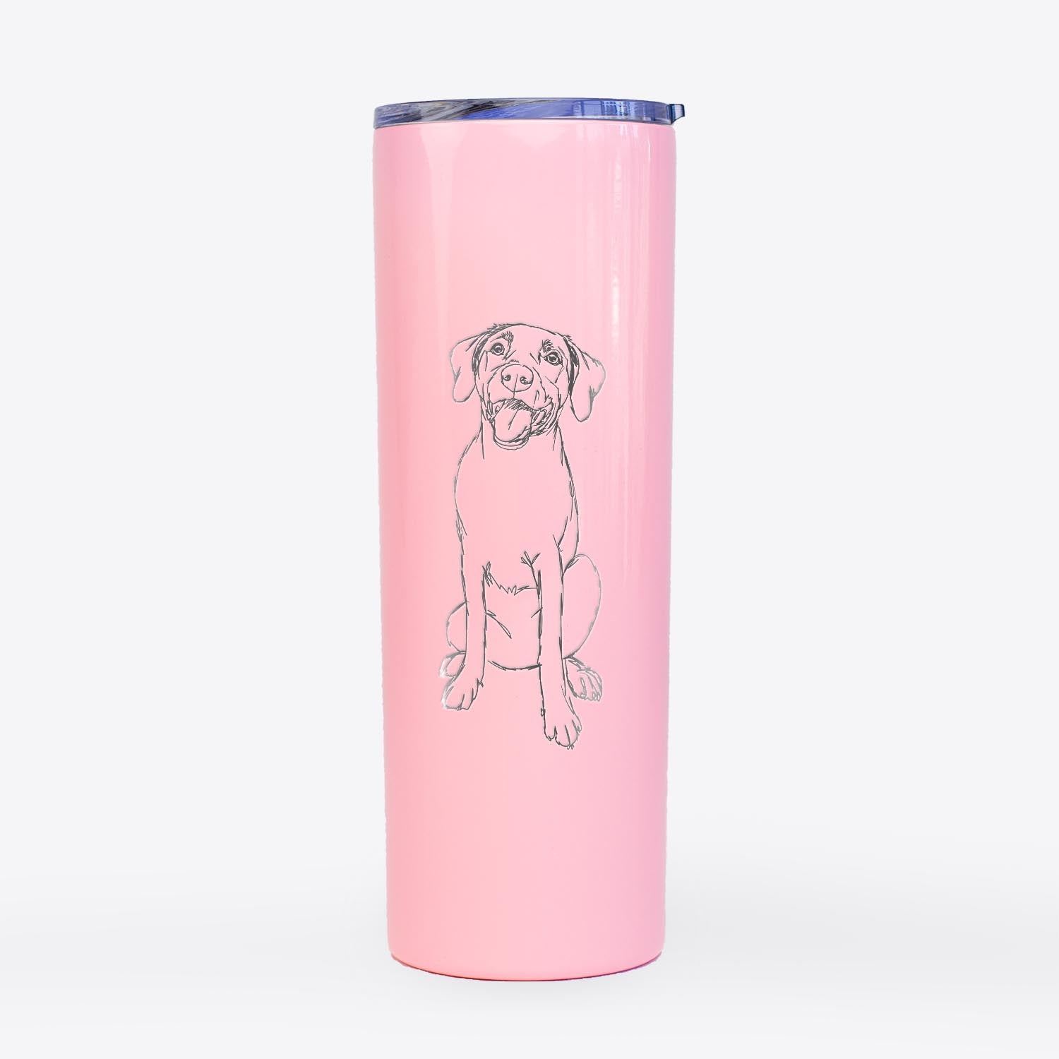 Doodled Harper the Mixed Breed - 20oz Skinny Tumbler