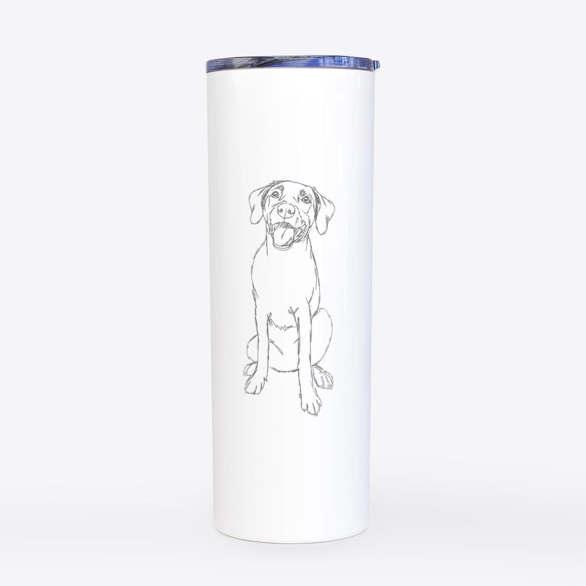 Doodled Harper the Mixed Breed - 20oz Skinny Tumbler