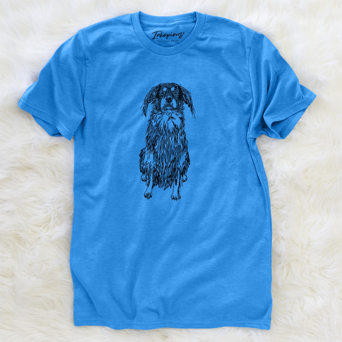 Doodled Indy the Mixed Breed - Unisex Crewneck