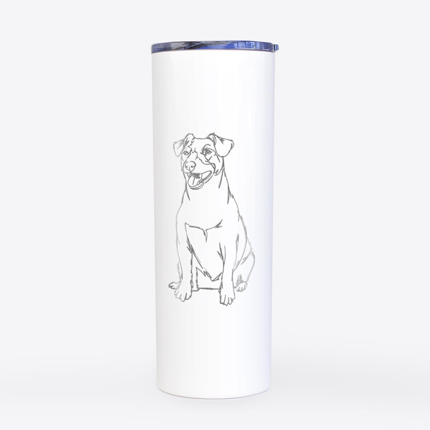 Doodled Jack Russell - 20oz Skinny Tumbler