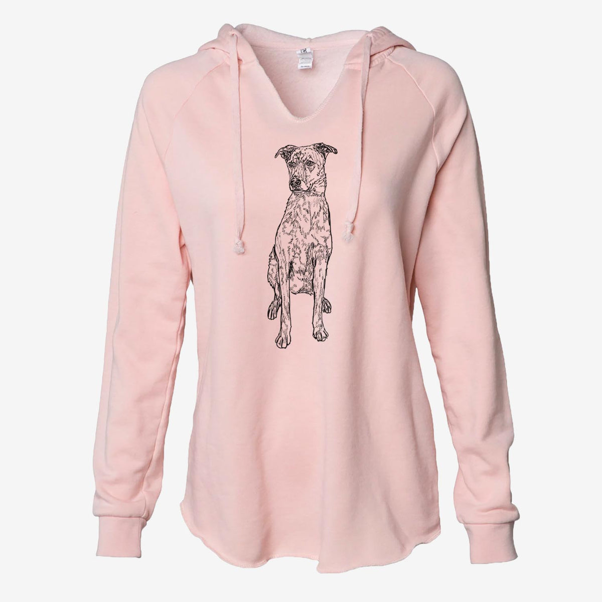 Doodled Jack the Catahoula - Cali Wave Hooded Sweatshirt