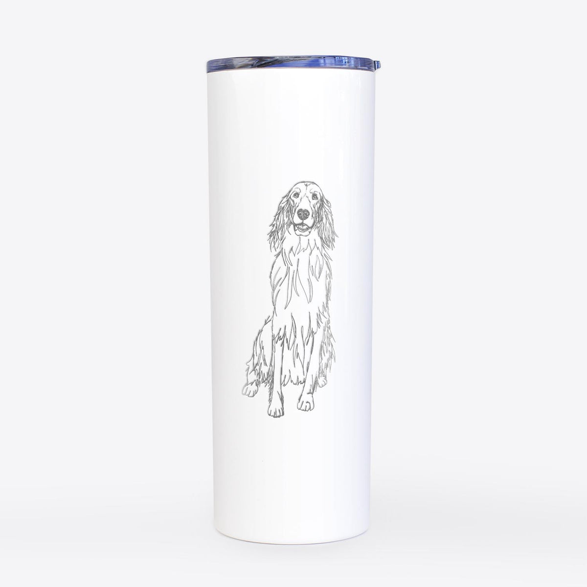 Doodled Jagger the Irish Setter - 20oz Skinny Tumbler