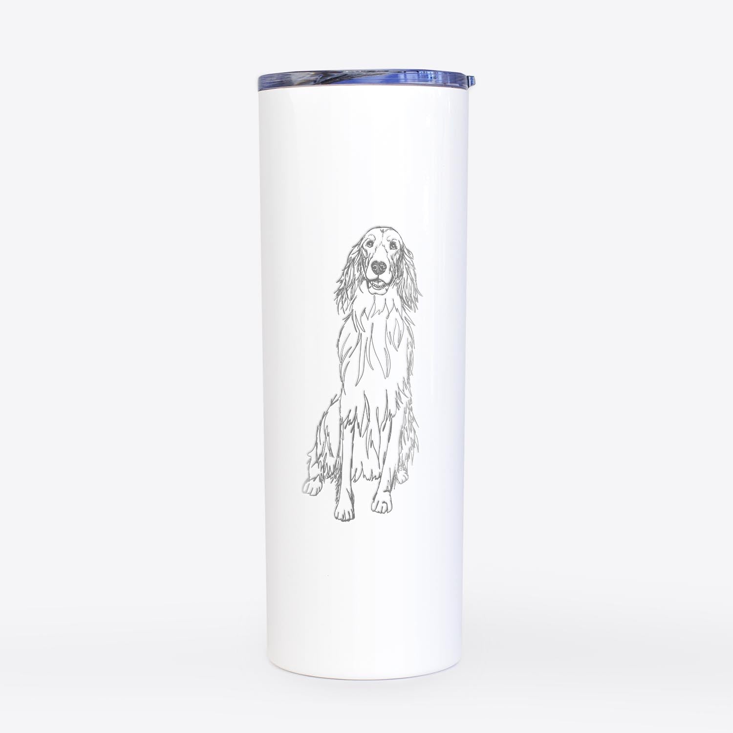 Doodled Jagger the Irish Setter - 20oz Skinny Tumbler