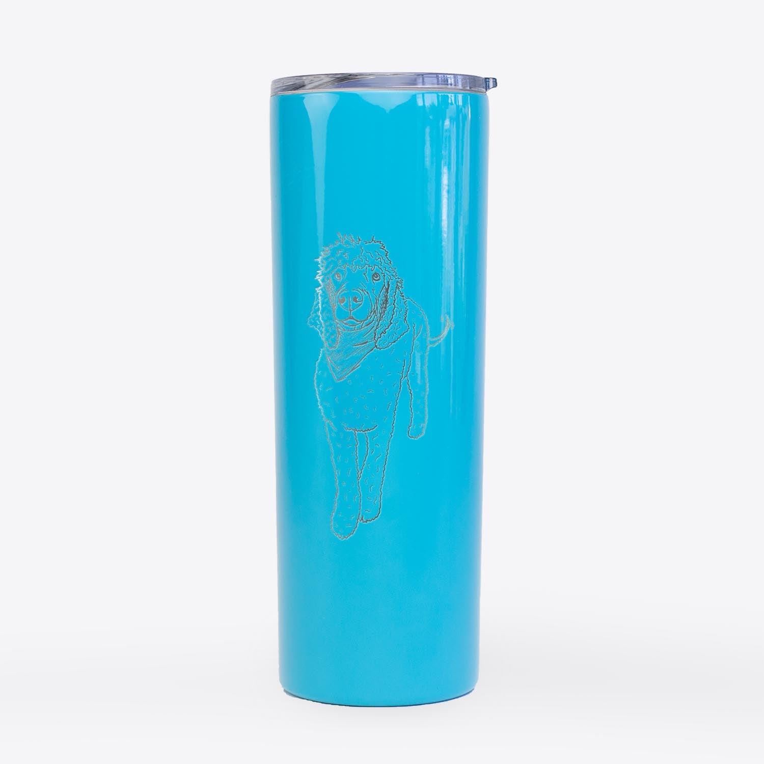 Doodled Jameson the Standard Poodle - 20oz Skinny Tumbler