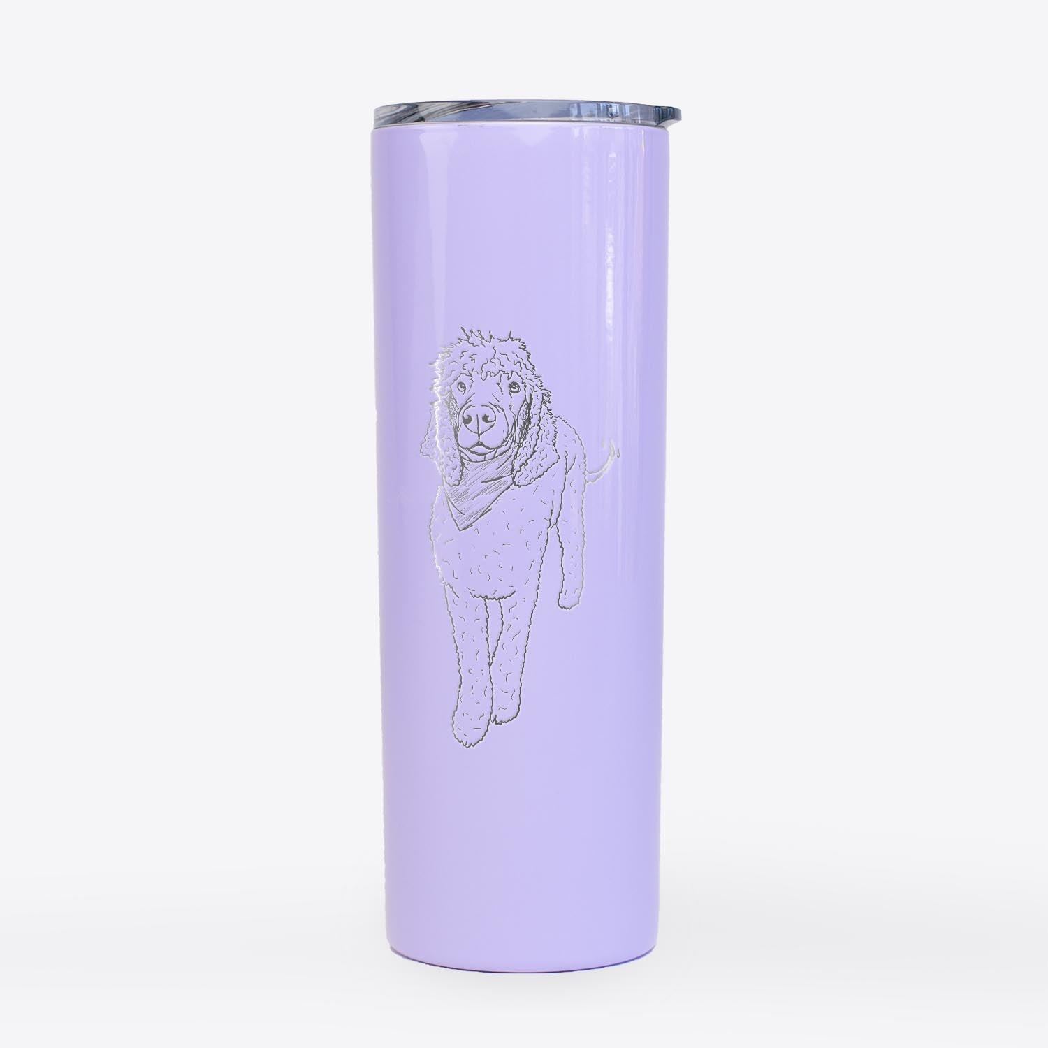 Doodled Jameson the Standard Poodle - 20oz Skinny Tumbler