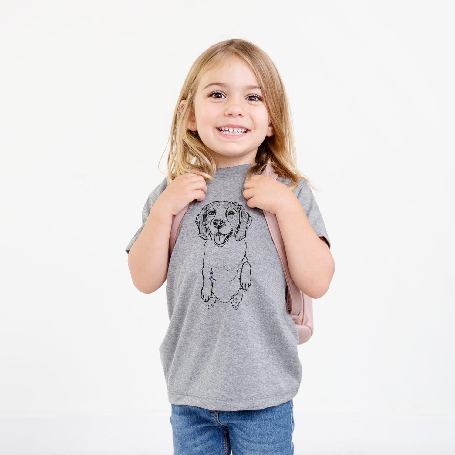 Doodled JimmyCharles the Beagle - Kids/Youth/Toddler Shirt