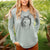 Doodled Kai the Siberian Husky - Cali Wave Hooded Sweatshirt