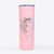 Doodled Kai the Siberian Husky - 20oz Skinny Tumbler