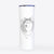 Doodled Kai the Siberian Husky - 20oz Skinny Tumbler