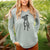 Doodled Kaya the Pitbull Mix - Cali Wave Hooded Sweatshirt