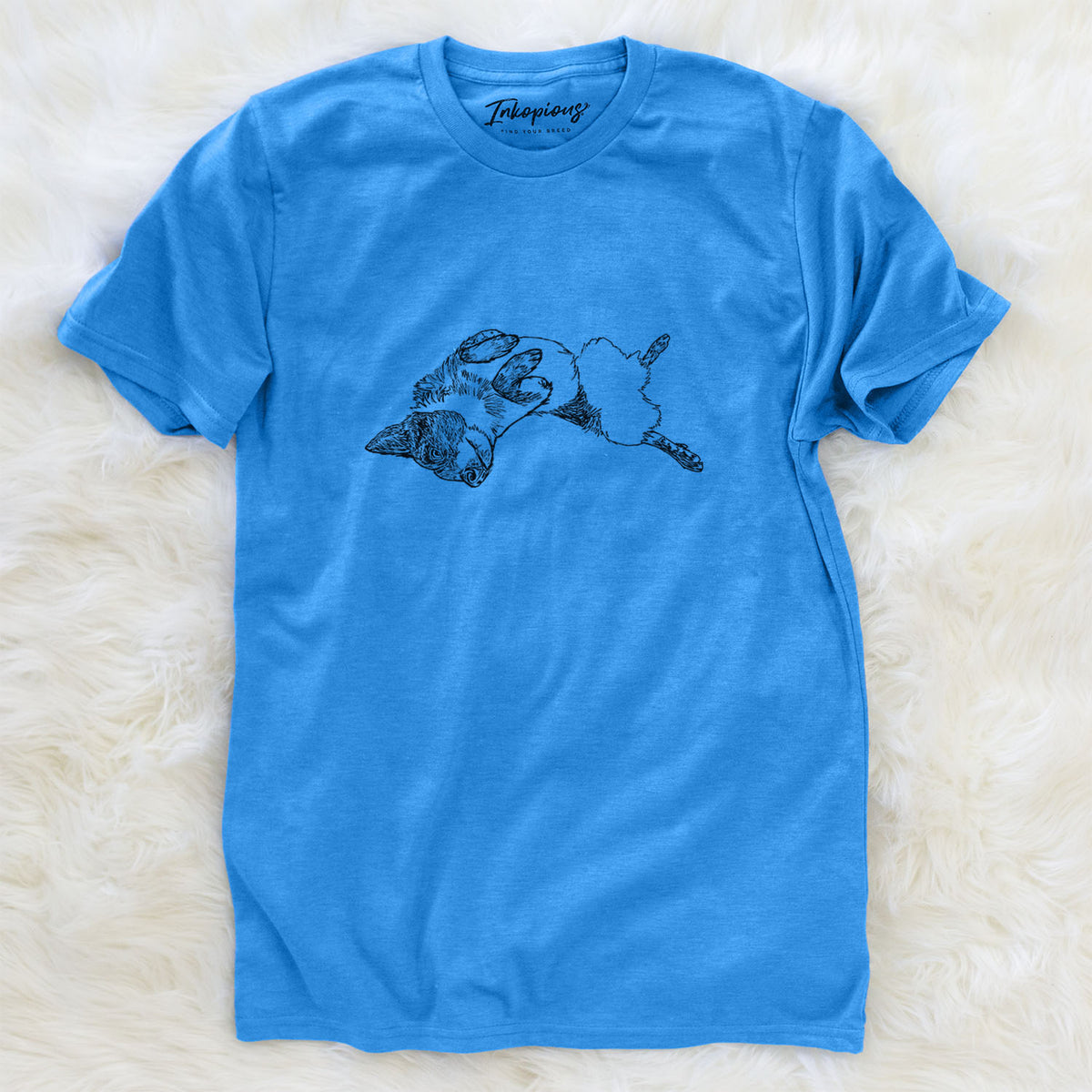 Doodled Kira the Australian Cattle Dog - Unisex Crewneck