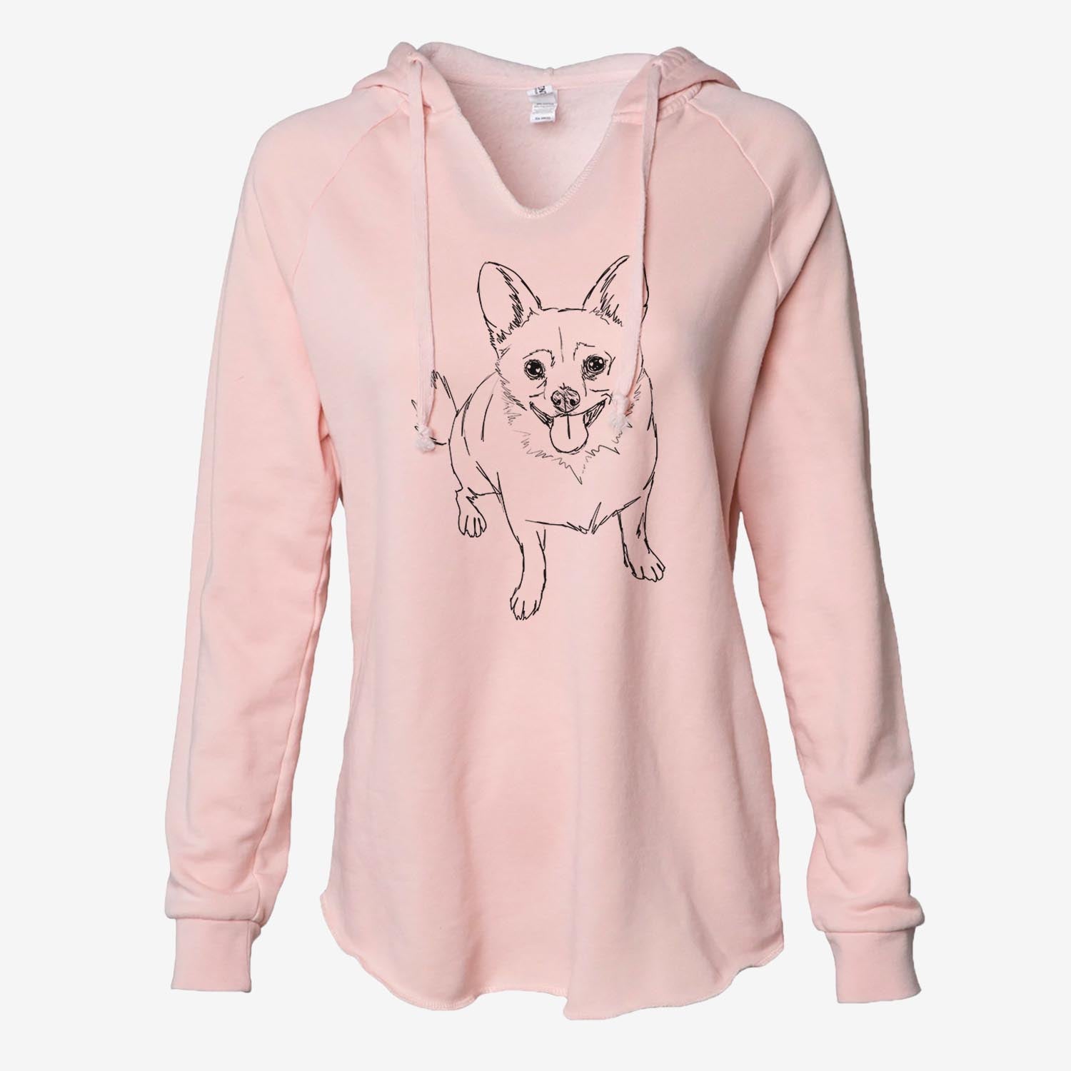 Doodled Kona the Chihuahua - Cali Wave Hooded Sweatshirt