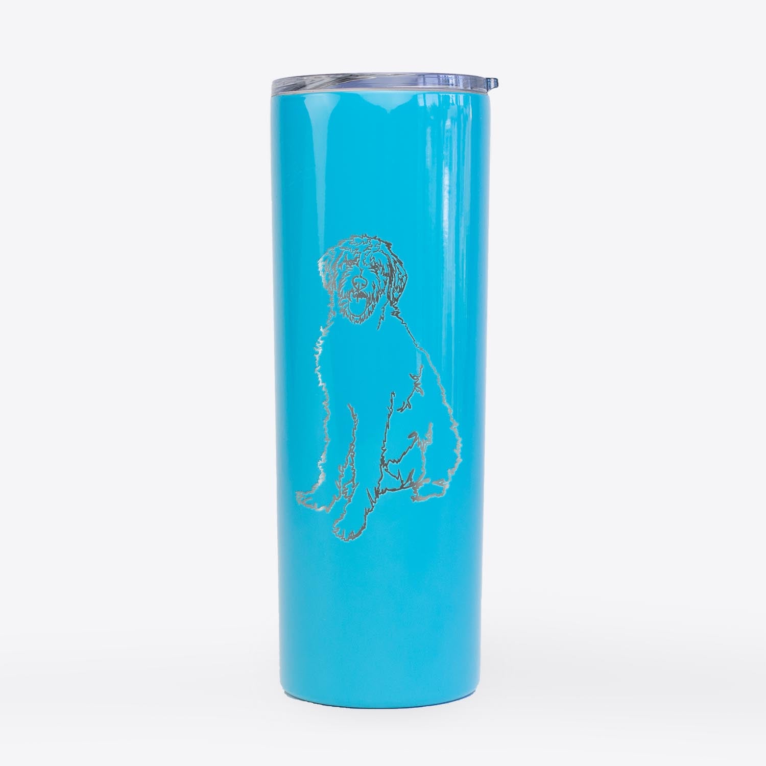 Doodled Labradoodle - 20oz Skinny Tumbler