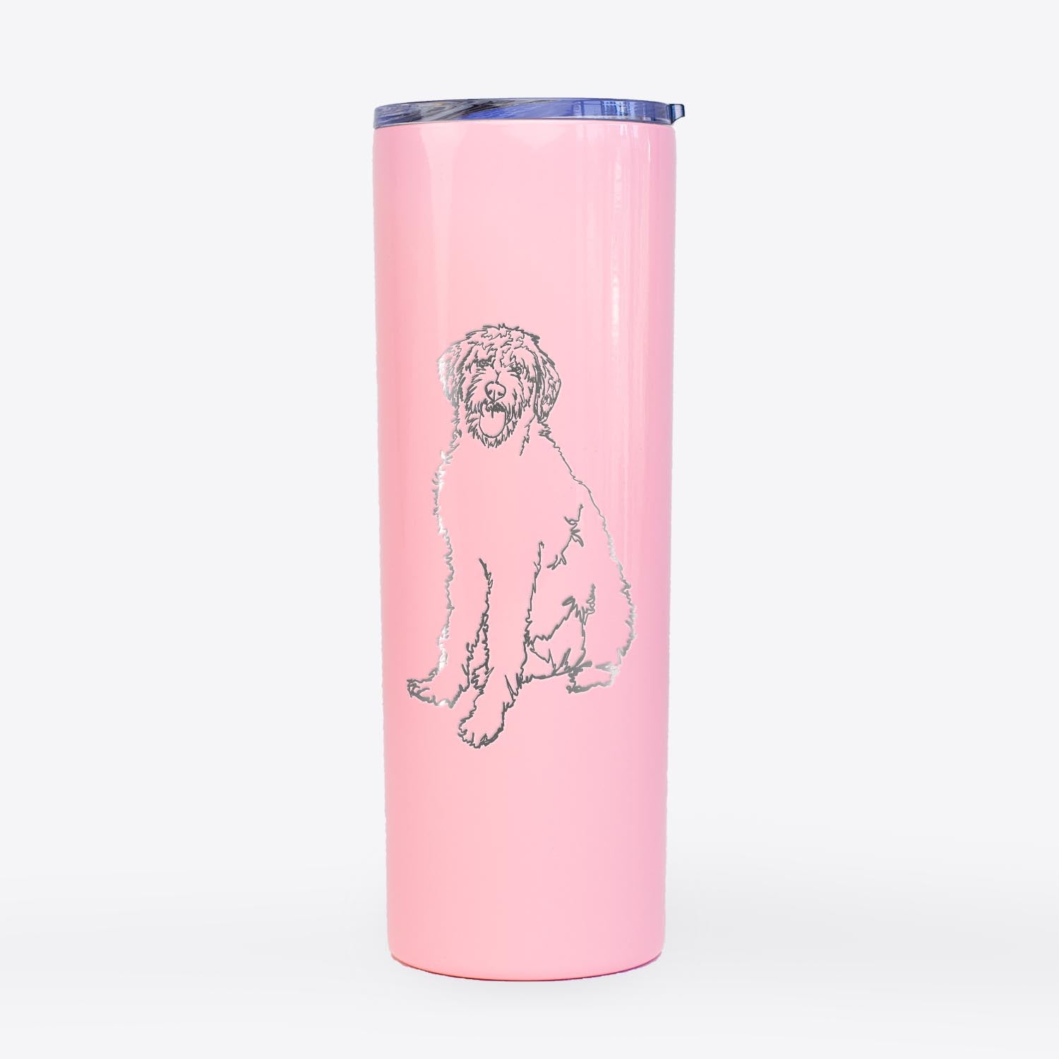 Doodled Labradoodle - 20oz Skinny Tumbler