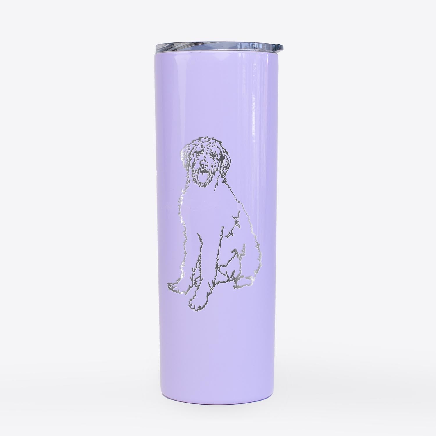 Doodled Labradoodle - 20oz Skinny Tumbler