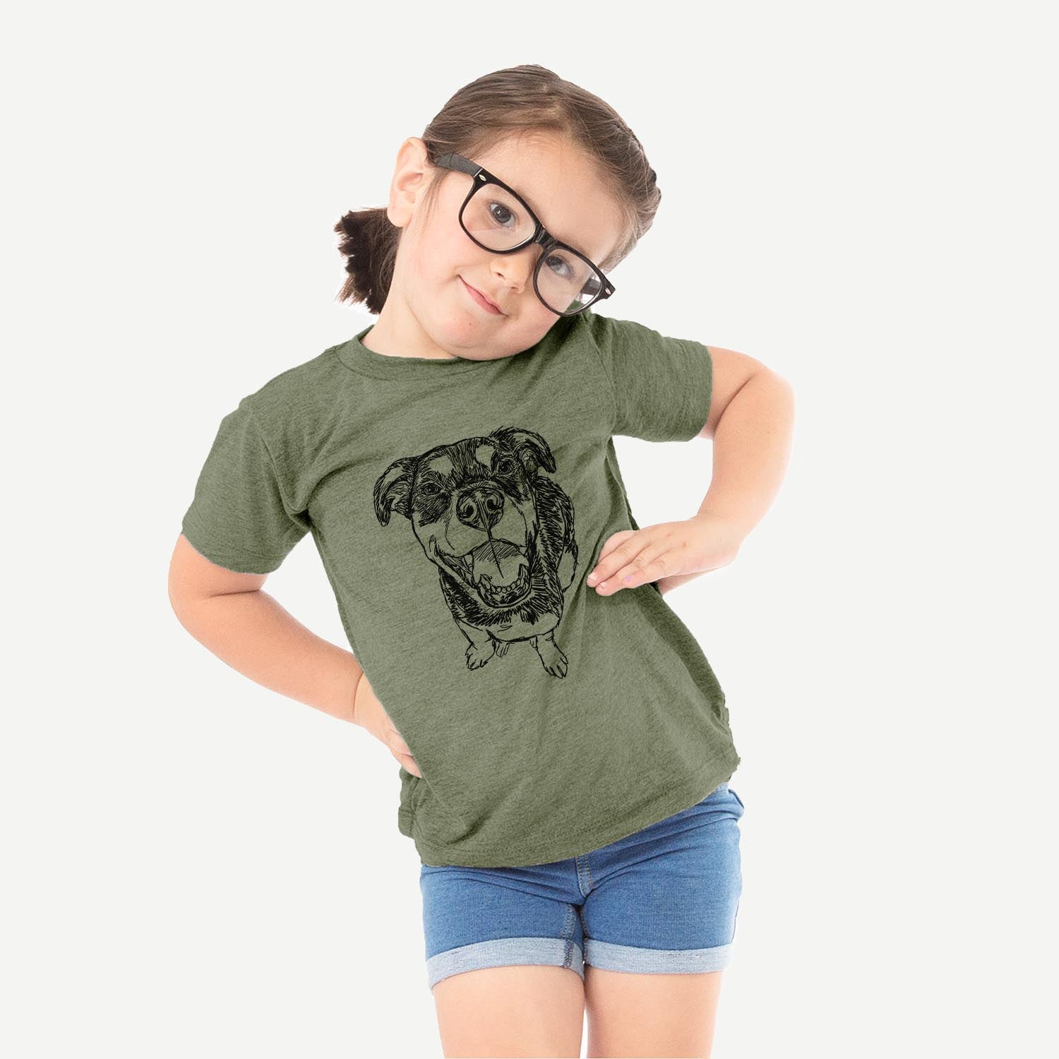 Doodled Lady Kane the Reagle - Kids/Youth/Toddler Shirt