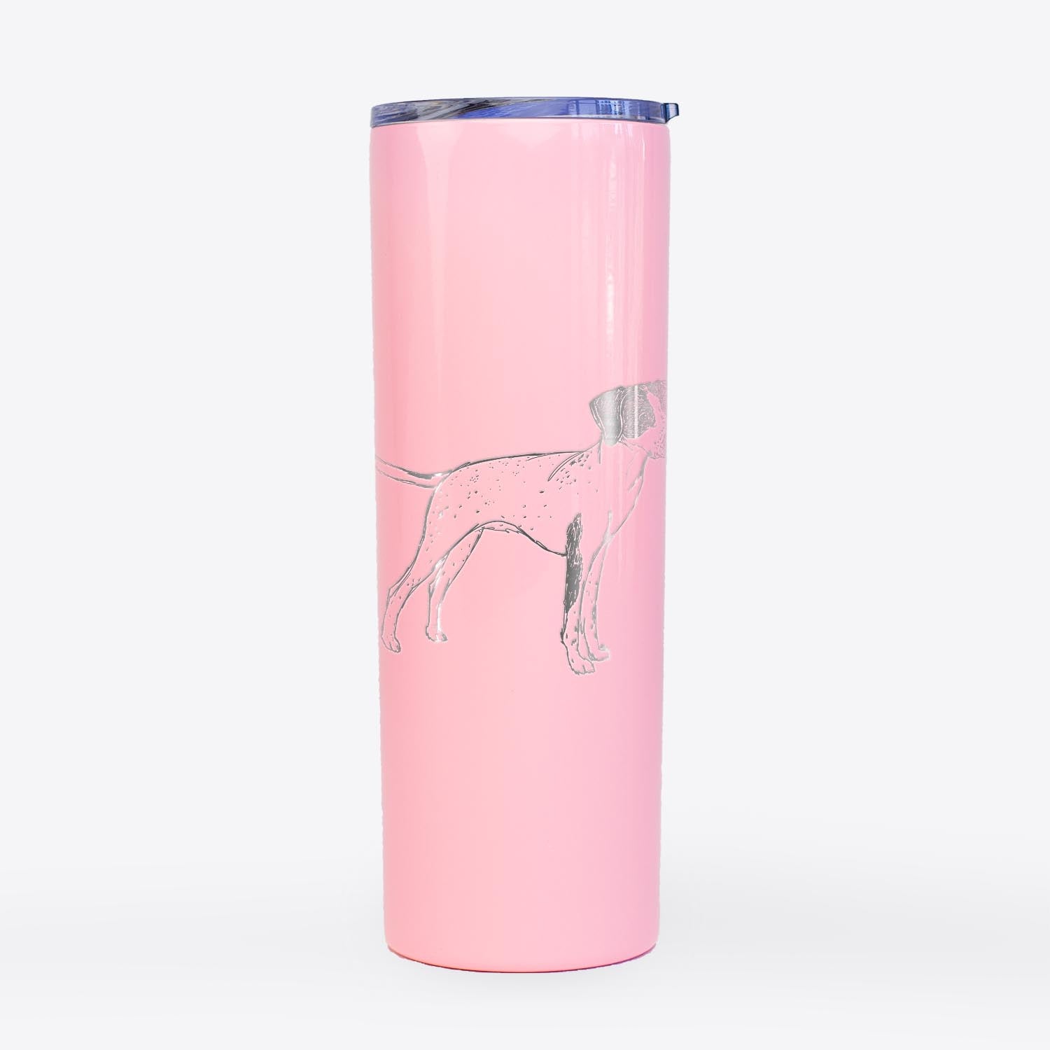 Doodled Lilly the English Pointer - 20oz Skinny Tumbler