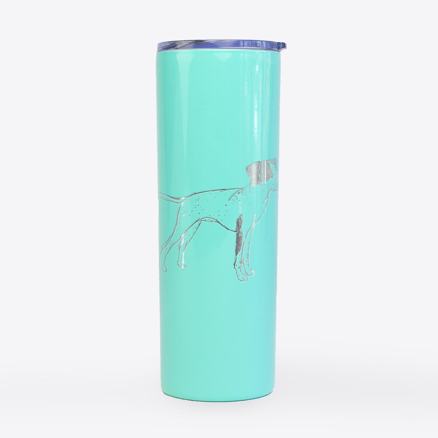 Doodled Lilly the English Pointer - 20oz Skinny Tumbler