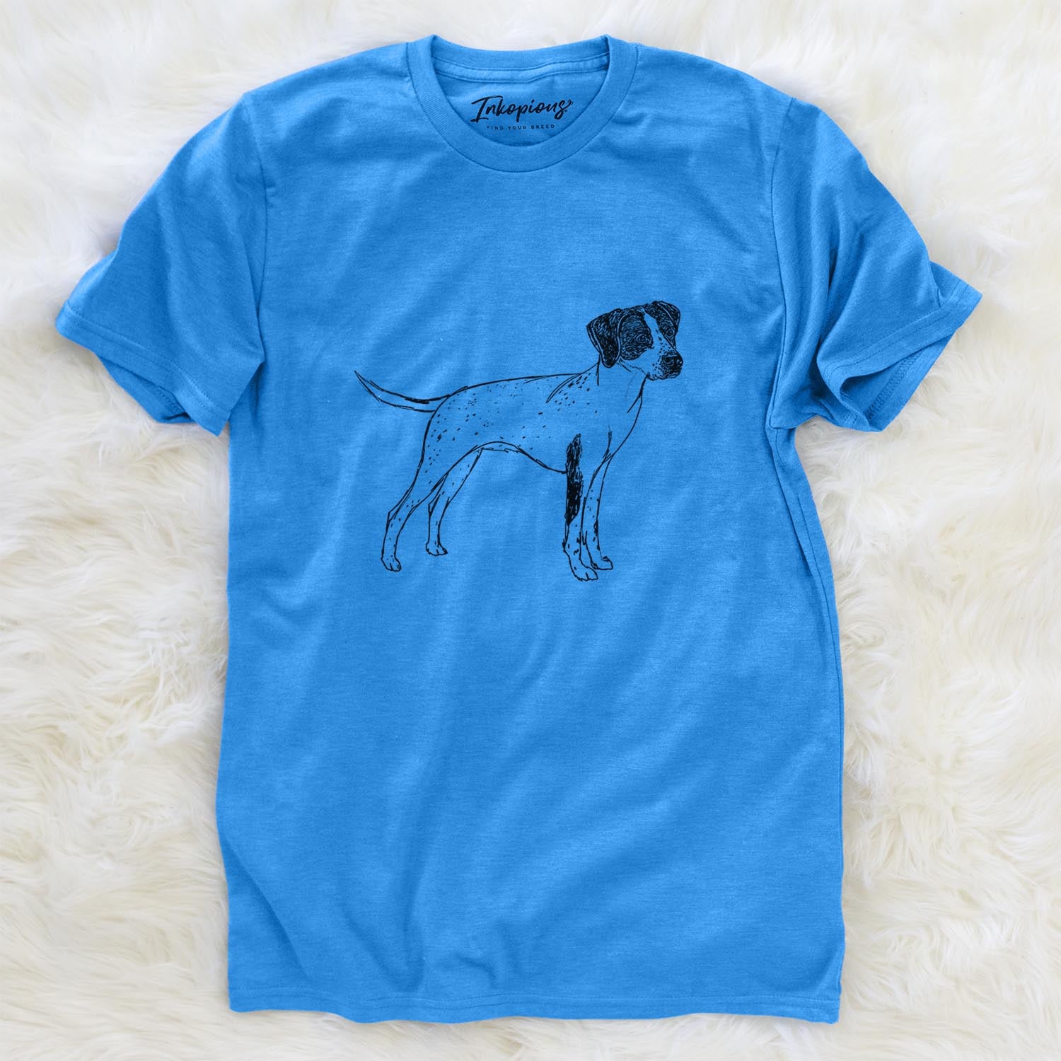 Doodled Lilly the English Pointer - Unisex Crewneck