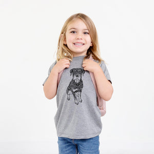 Doodled Lincoln the Rottweiler Puppy - Kids/Youth/Toddler Shirt