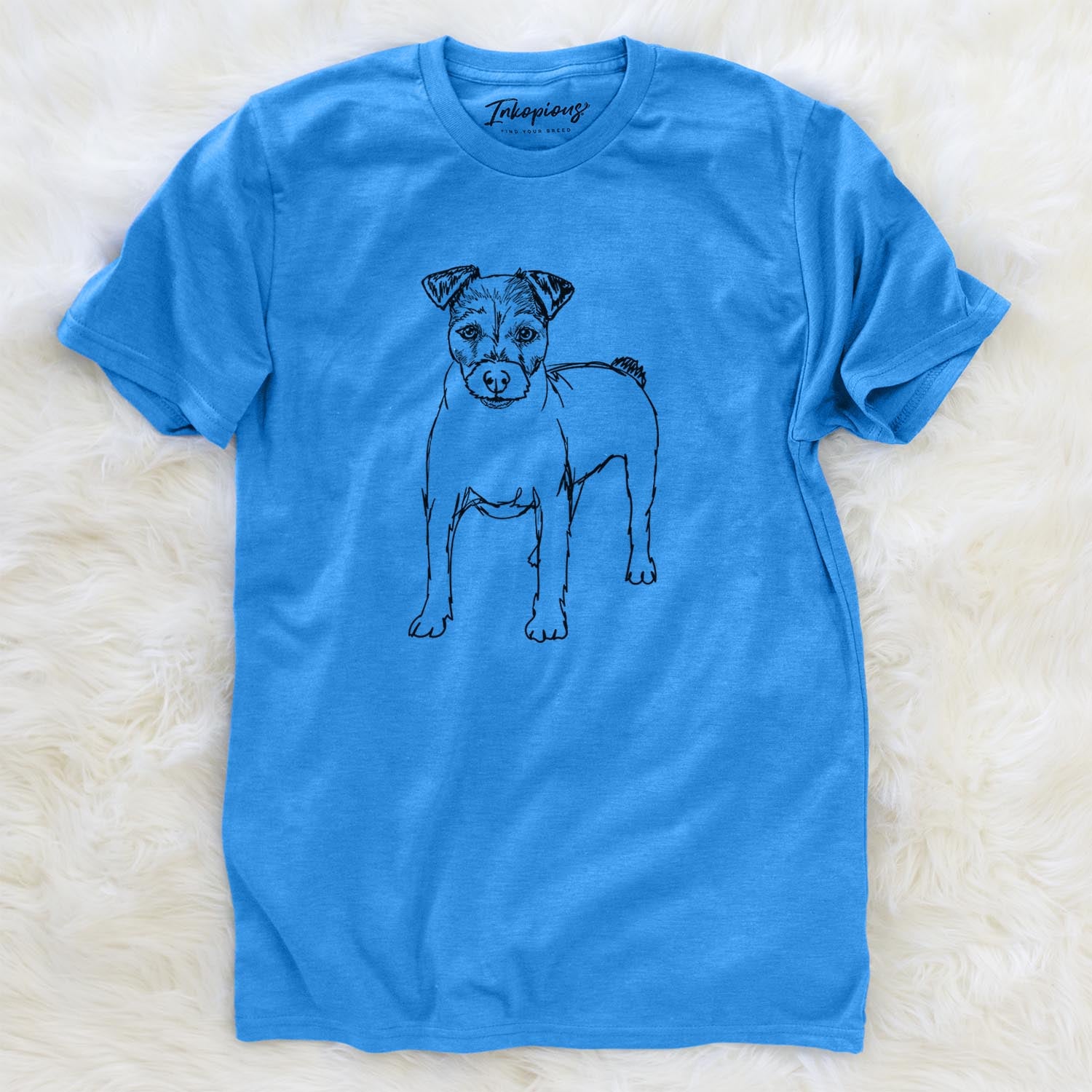 Doodled Lucky the Jack Russell Terrier - Unisex Crewneck