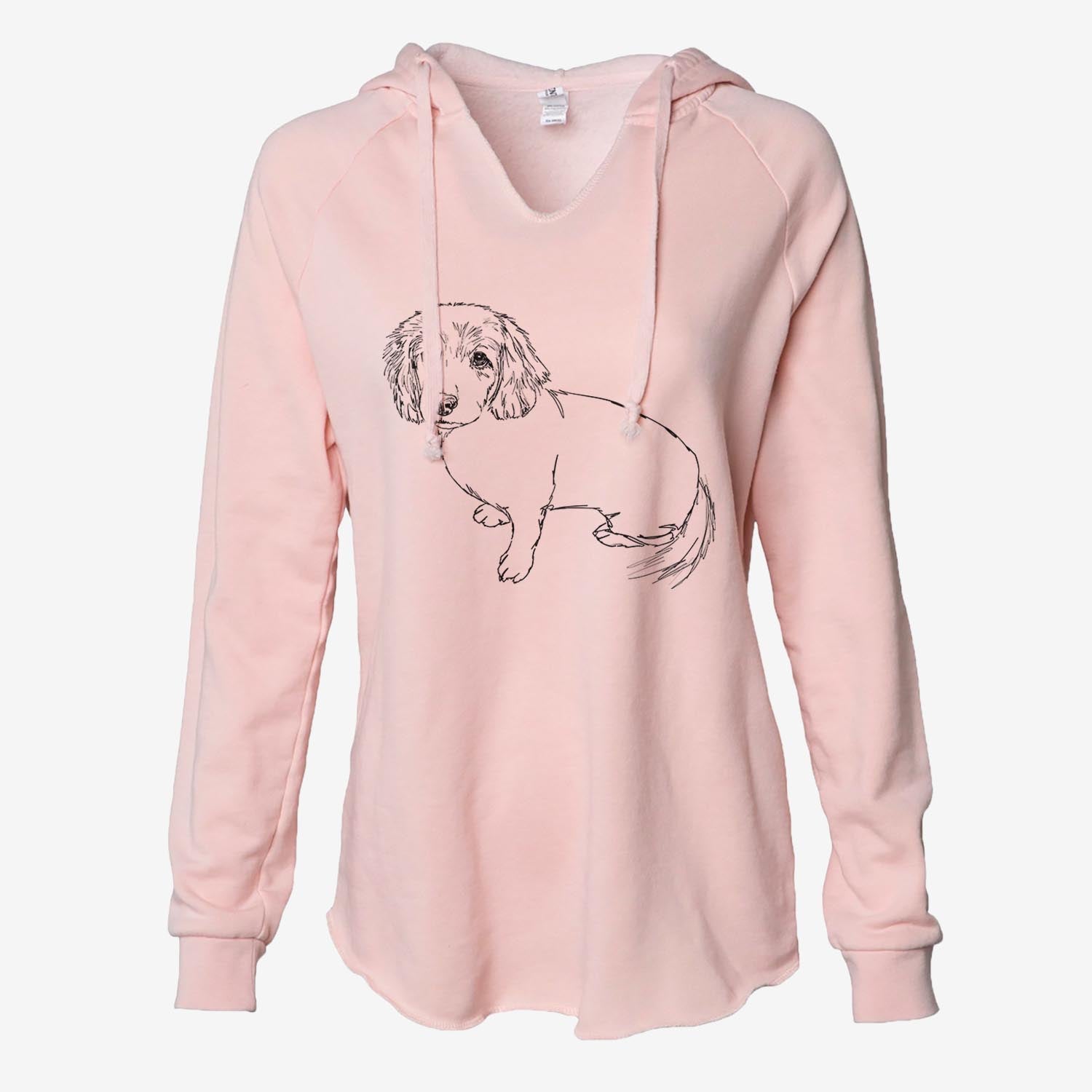 Doodled Lucy Docker the Docker - Cali Wave Hooded Sweatshirt