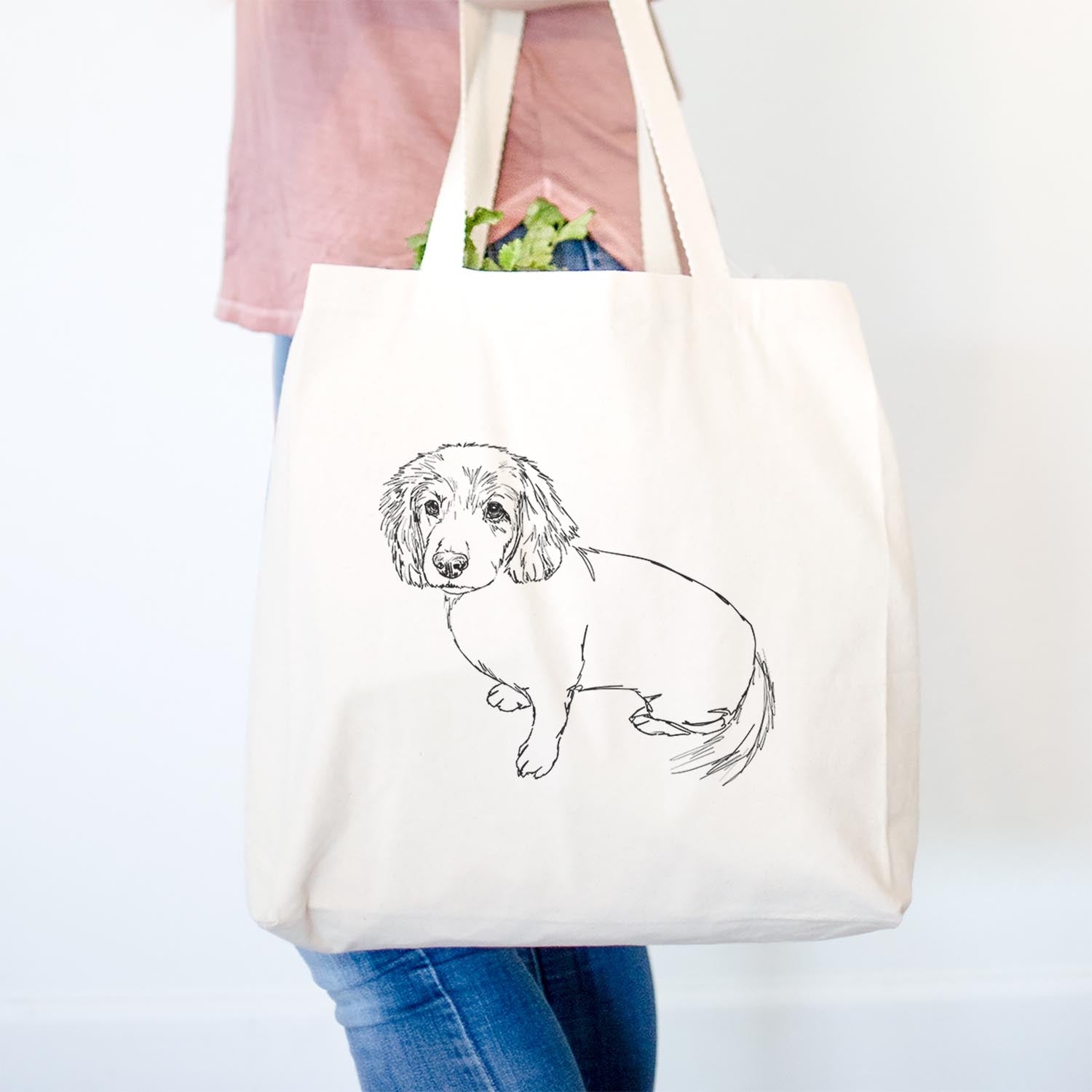 Doodled Lucy Docker the Docker - Tote Bag