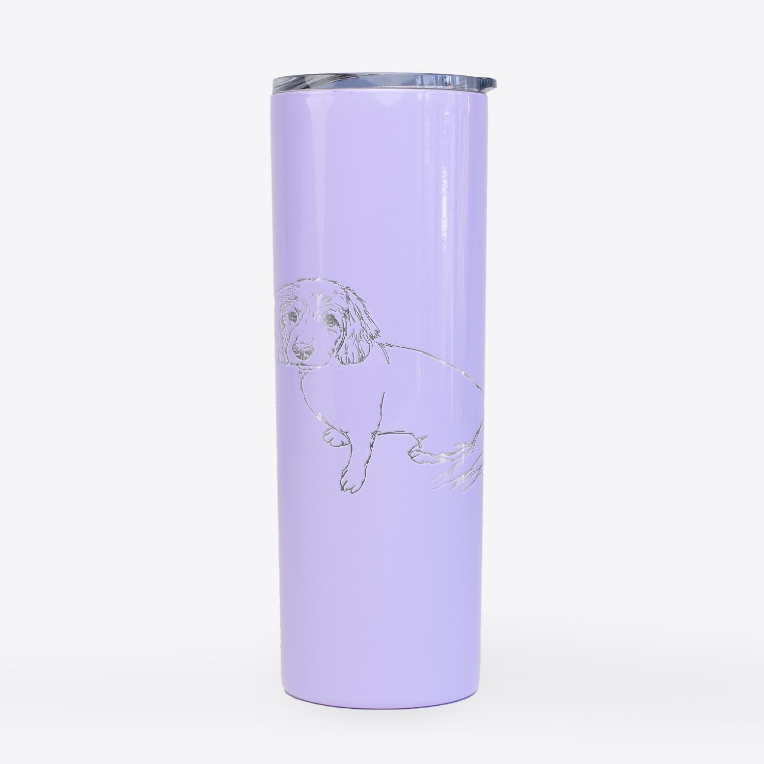 Doodled Lucy Docker the Docker - 20oz Skinny Tumbler