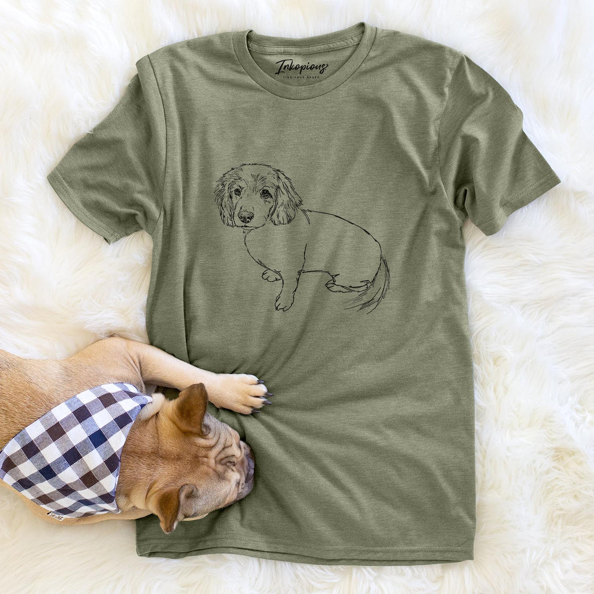 Doodled Lucy Docker the Docker - Unisex Crewneck