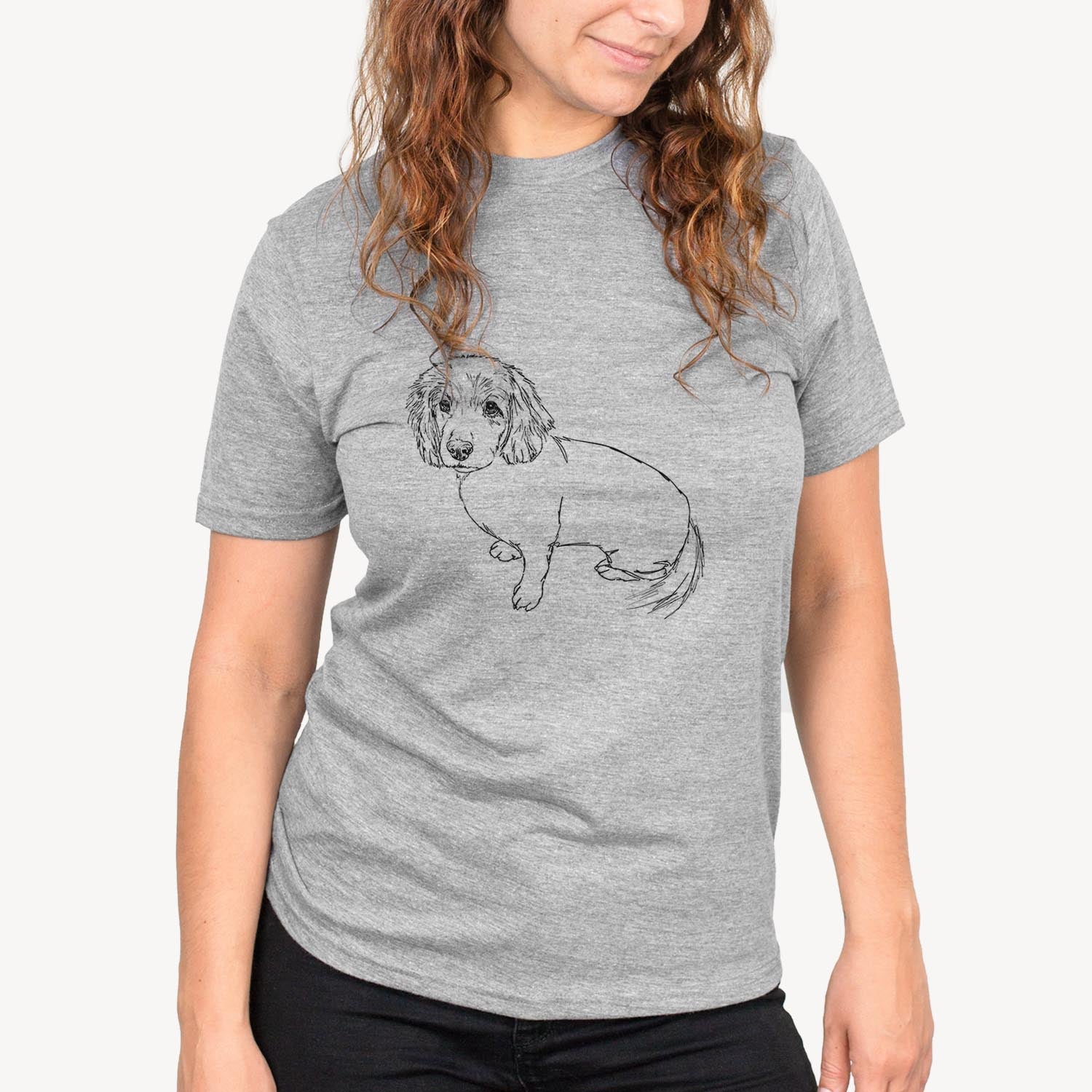 Doodled Lucy Docker the Docker - Unisex Crewneck