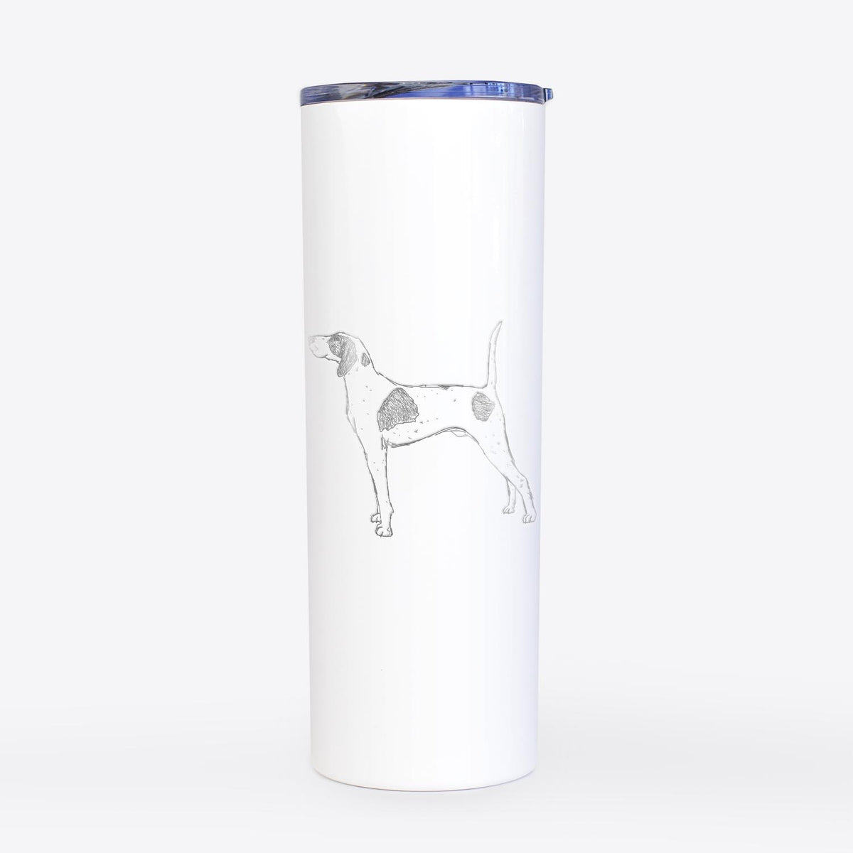 Doodled Luke the American Pointer - 20oz Skinny Tumbler