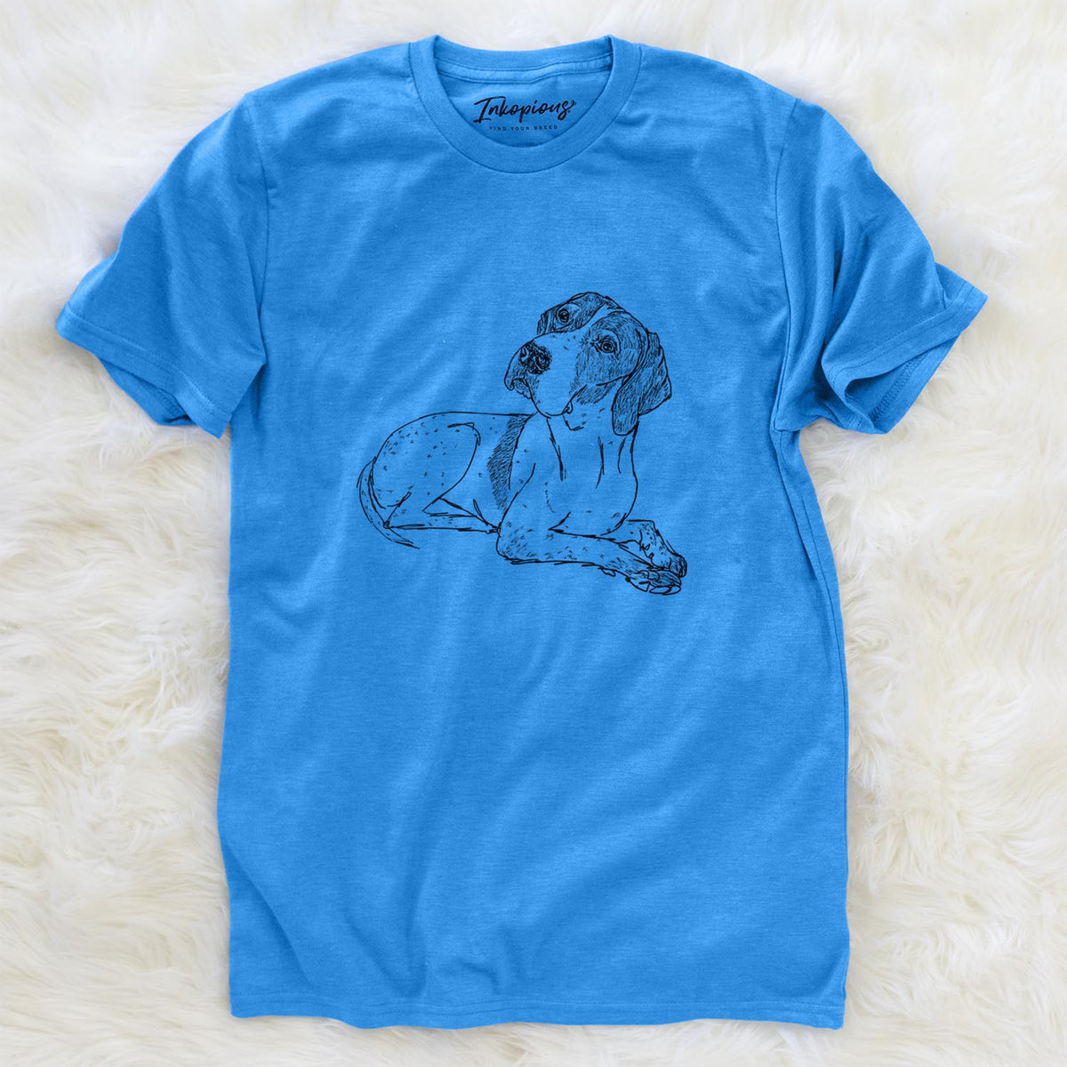 Doodled Madeline the English Pointer - Unisex Crewneck