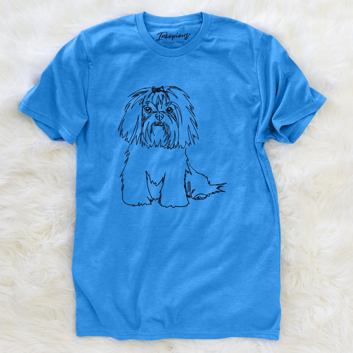 Doodled Maltese - Unisex Crewneck