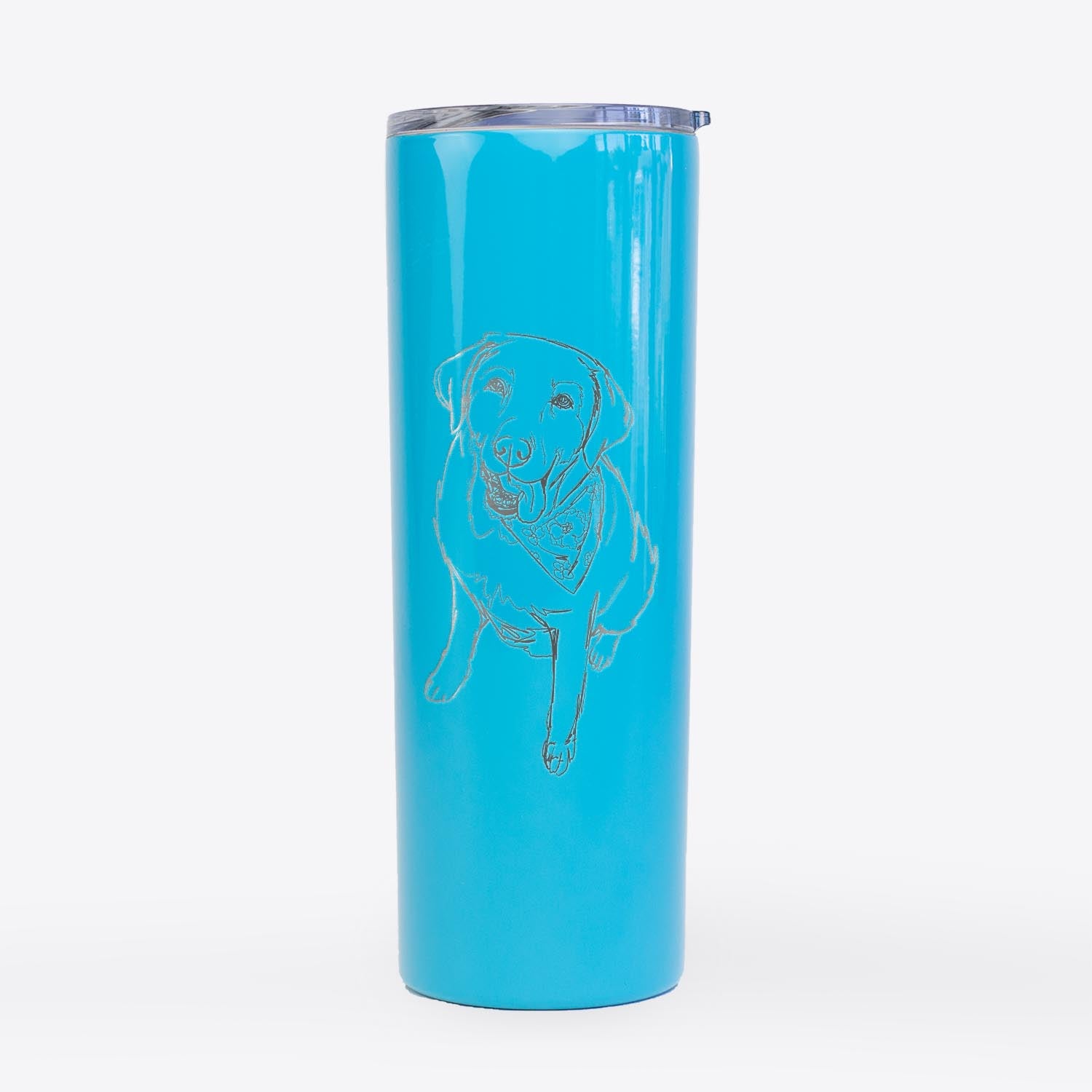 Doodled Maple the Yellow Lab - 20oz Skinny Tumbler