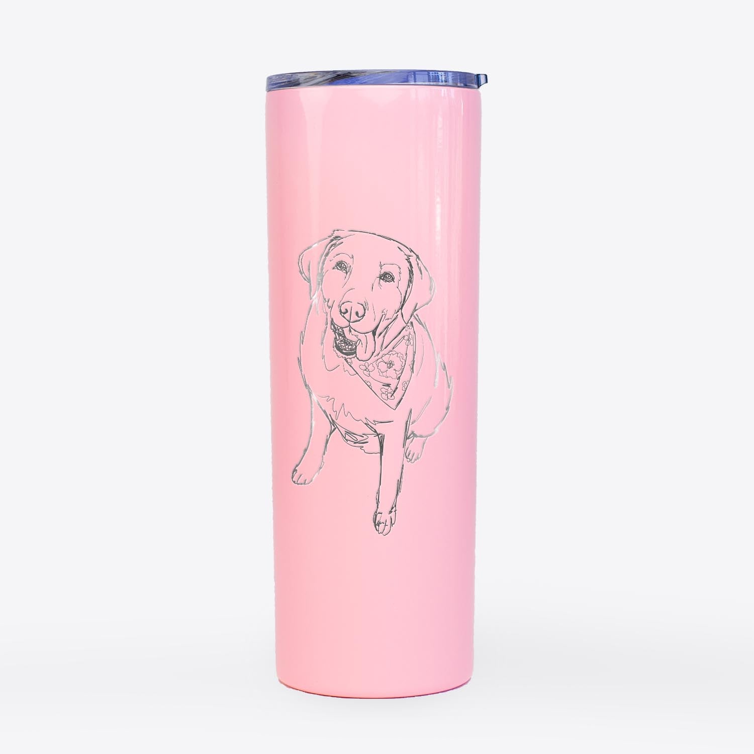 Doodled Maple the Yellow Lab - 20oz Skinny Tumbler